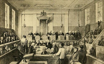 Old Bailey in session